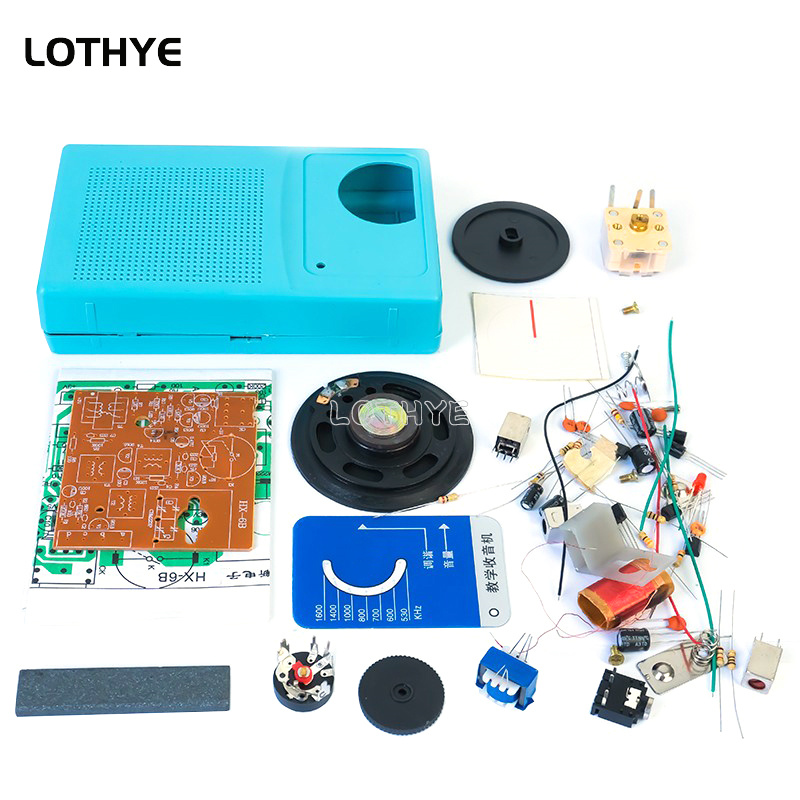 Electronics Repair School - Six Tube AM Radio Assembly Diy
