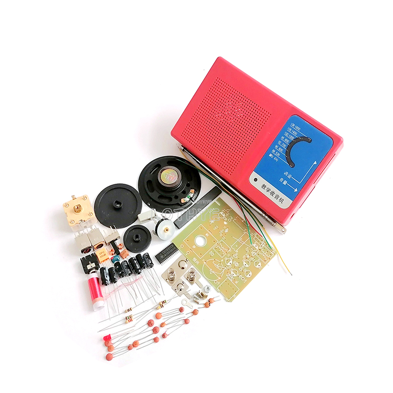 FM AM Red Radio Production DIY - Electronics Repair School review and price