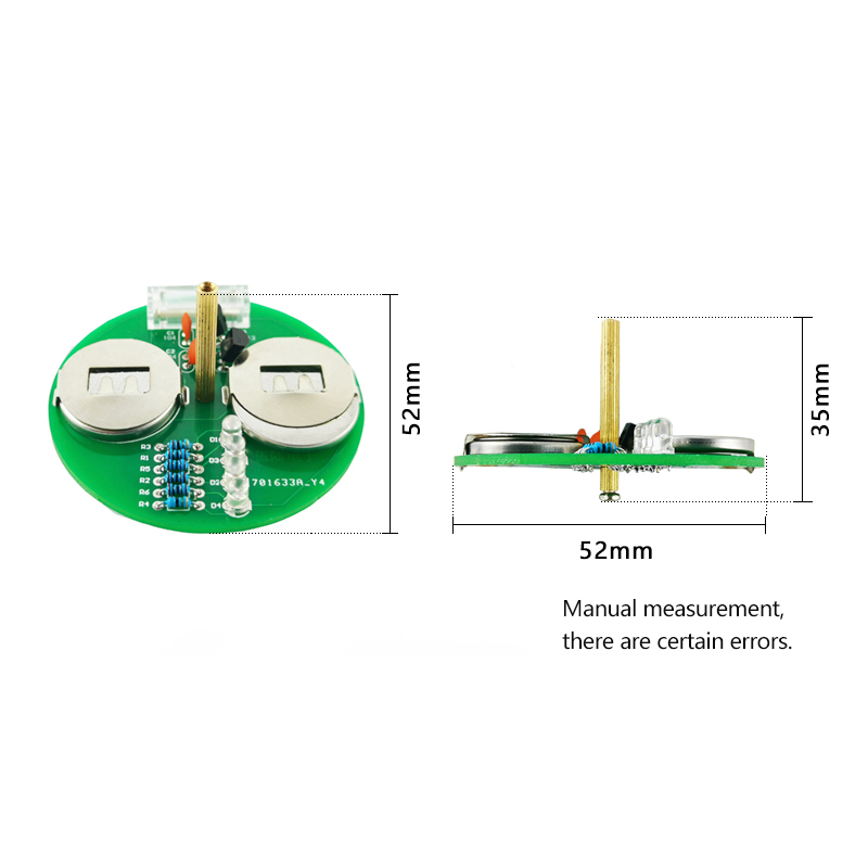LED Desktop Rotating Light Gyr - Electronics Repair School review and price