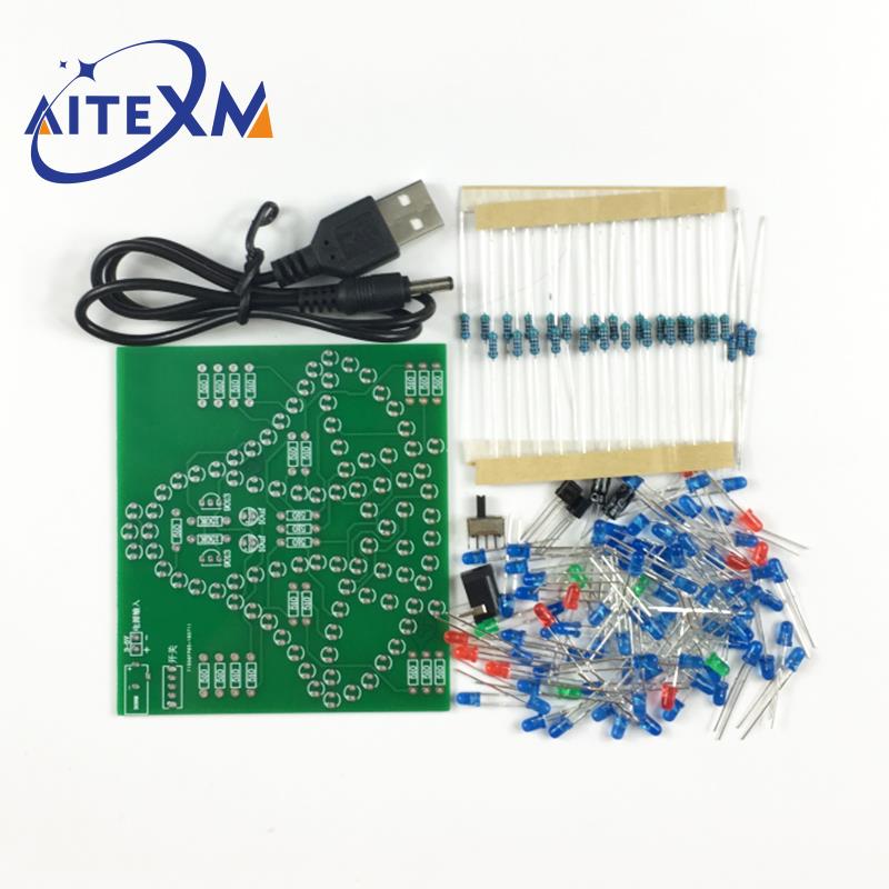 DC 3-5V DIY LED Swing Wind Chi - Electronics Repair School review and price