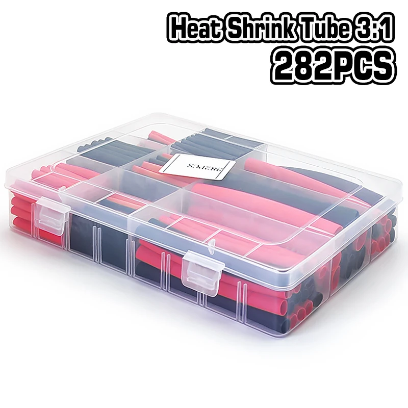 282Pcs Electronic Cable Heat S - Electronics Repair Youtube review and price