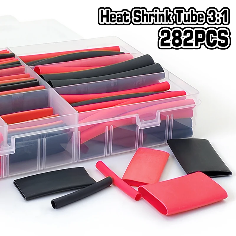 282Pcs Electronic Cable Heat S - Electronics Repair Youtube review and price