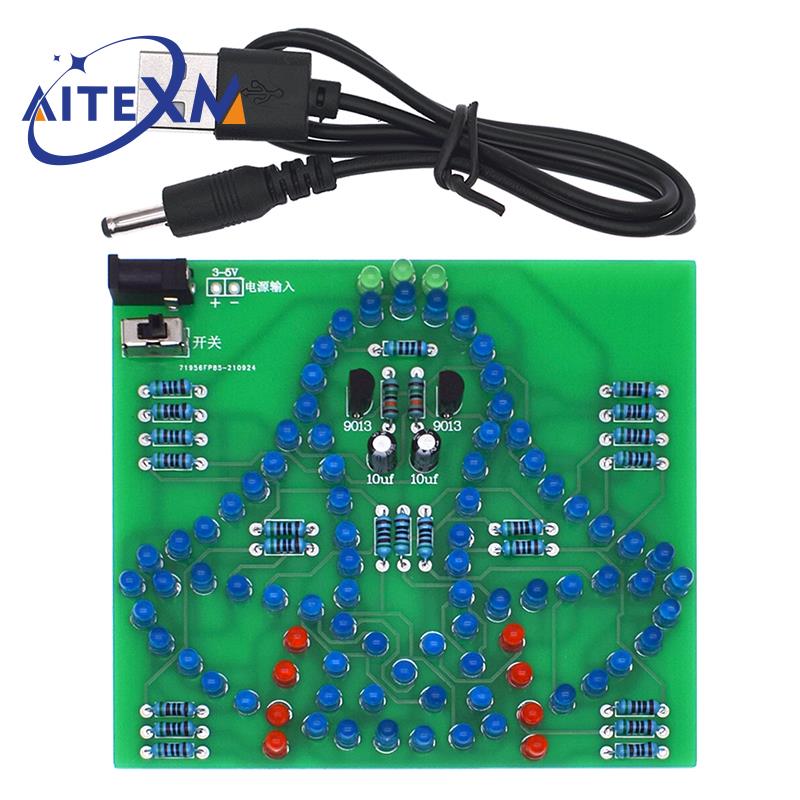 DC 3-5V DIY LED Swing Wind Chi - Electronics Repair School review and price