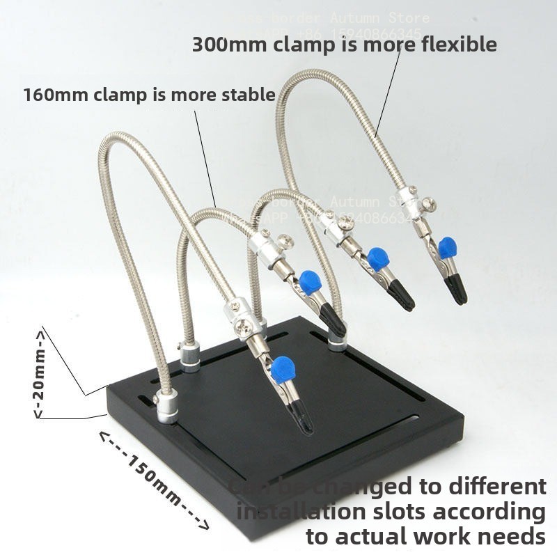 Alligator clip serpentine tube - Electronics Repair Youtube review and price